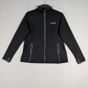 American Family Insurance Jacket Women XL Black Full Zip Activewear Sport-Tek
